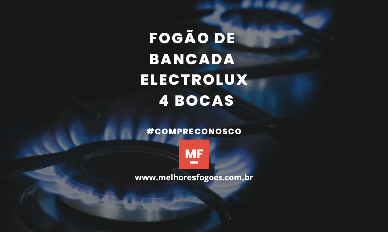 Fogão de Bancada Electrolux 4 bocas