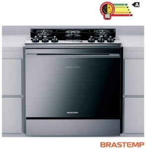 Fogão de Embutir BYS5VCR Inox Brastemp 5 Bocas Mesa de Vidro e Touch Timer (2)