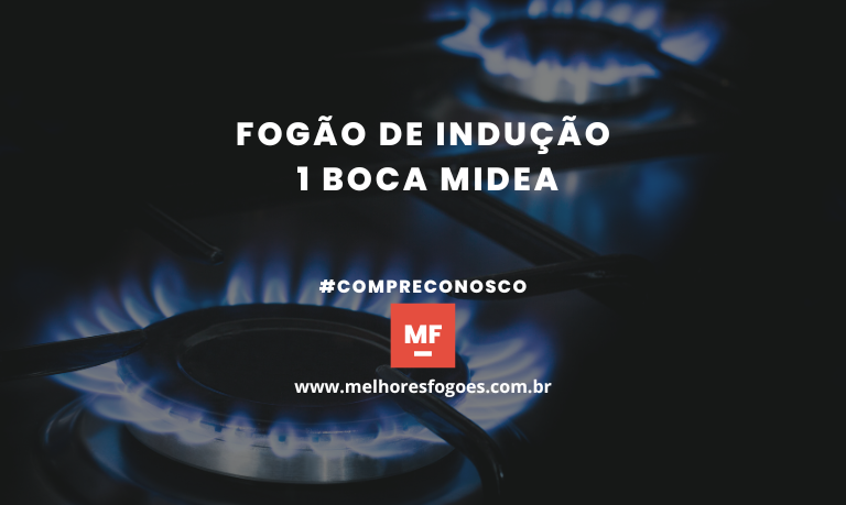 Fogão de Indução 1 Boca Midea