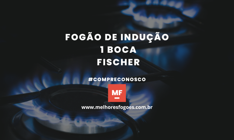 Fogão de Indução 1 boca Fischer