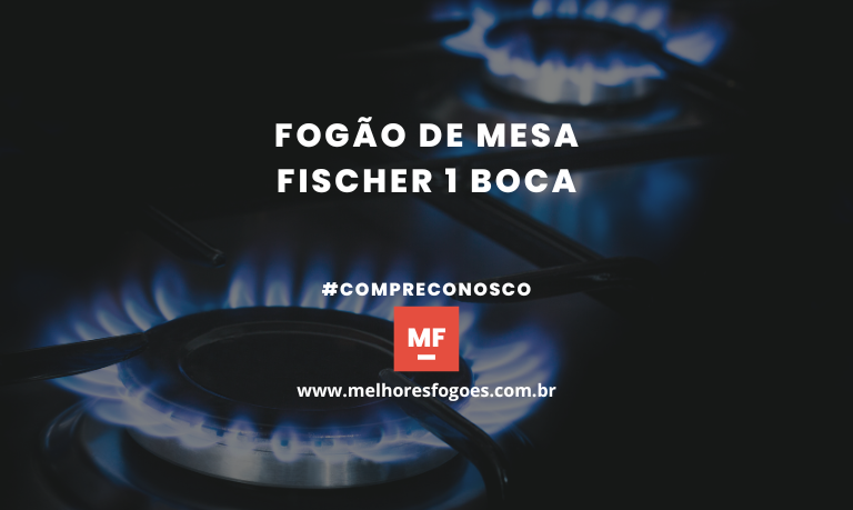 Fogão de Mesa Fischer 1 boca