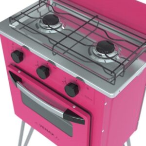 Mini Fogão Gemini 2 Bocas Rosa Venax (2)