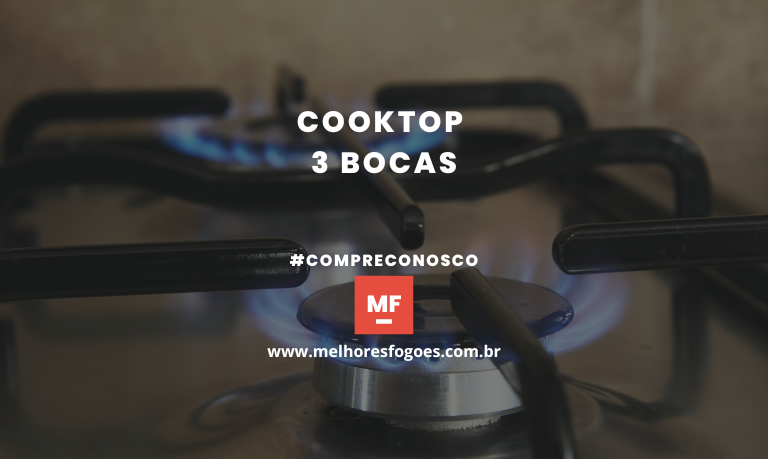 cooktop 3 bocas