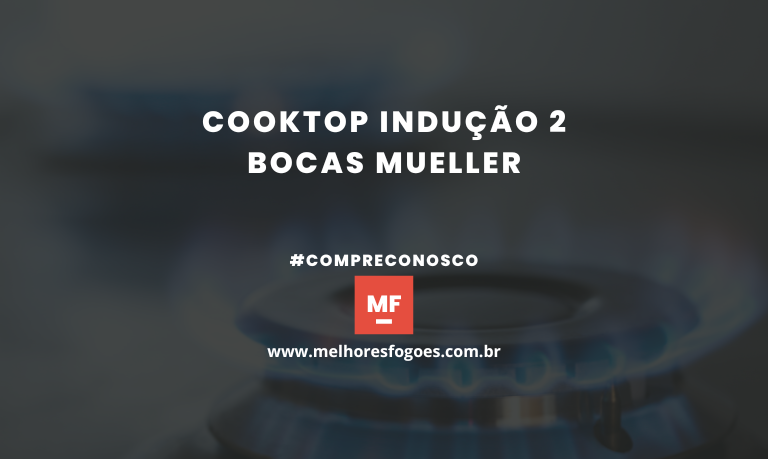 cooktop indução 2 bocas mueller