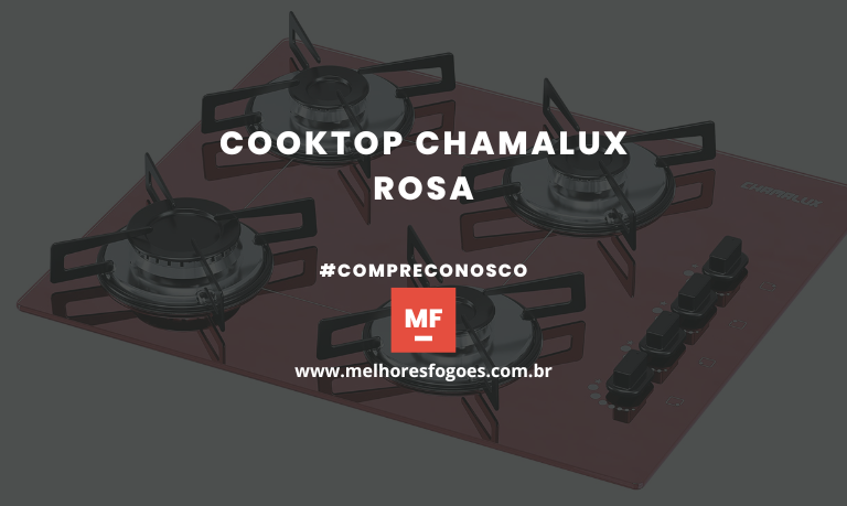 Cooktop Chamalux Rosa