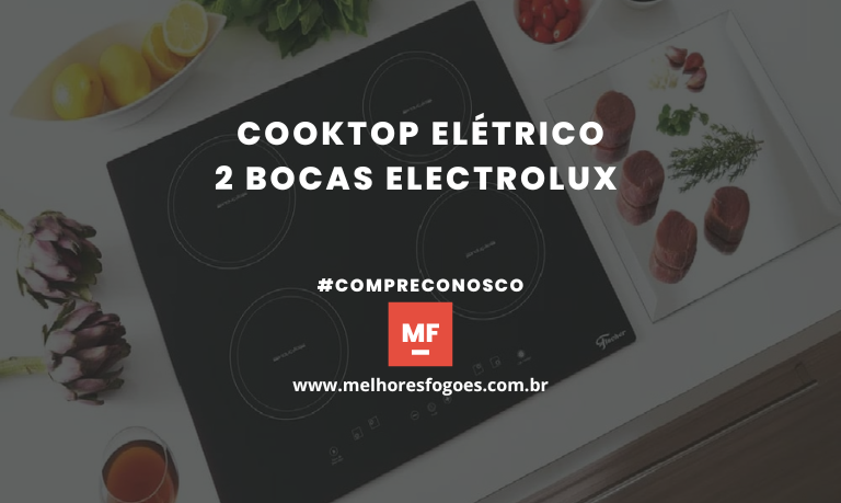 Cooktop Elétrico 2 bocas Electrolux