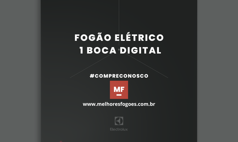 Fogão Elétrico 1 Boca Digital