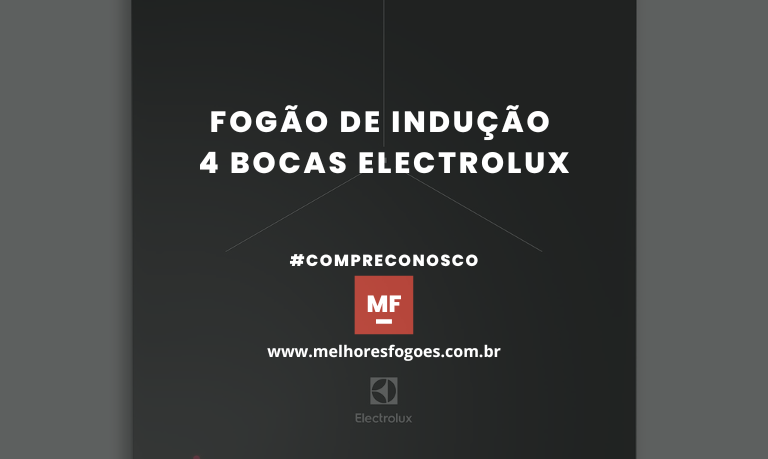 Fogão de Indução 4 Bocas Electrolux