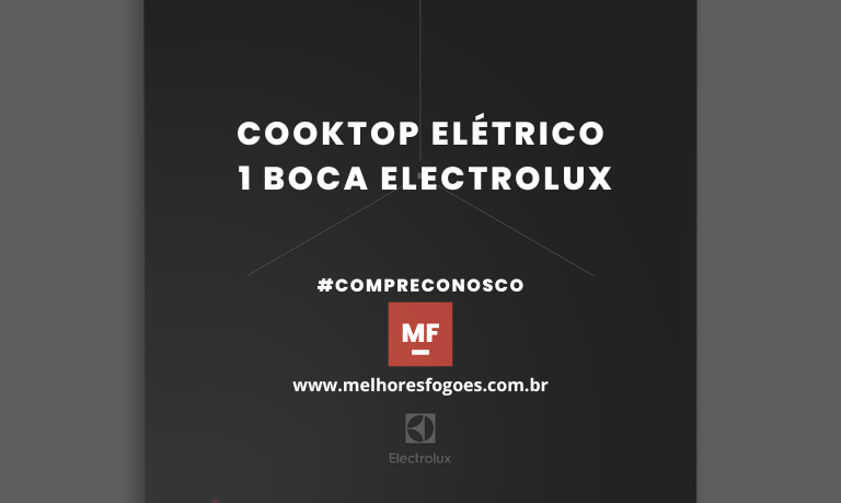 cooktop elétrico 1 boca electrolux