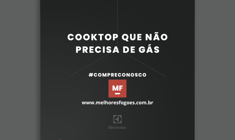 cooktop que não precisa de gás