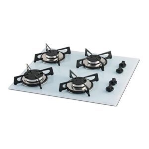 Cooktop 4 Bocas Bivolt a Gás Branco 1519 5902 Fischer