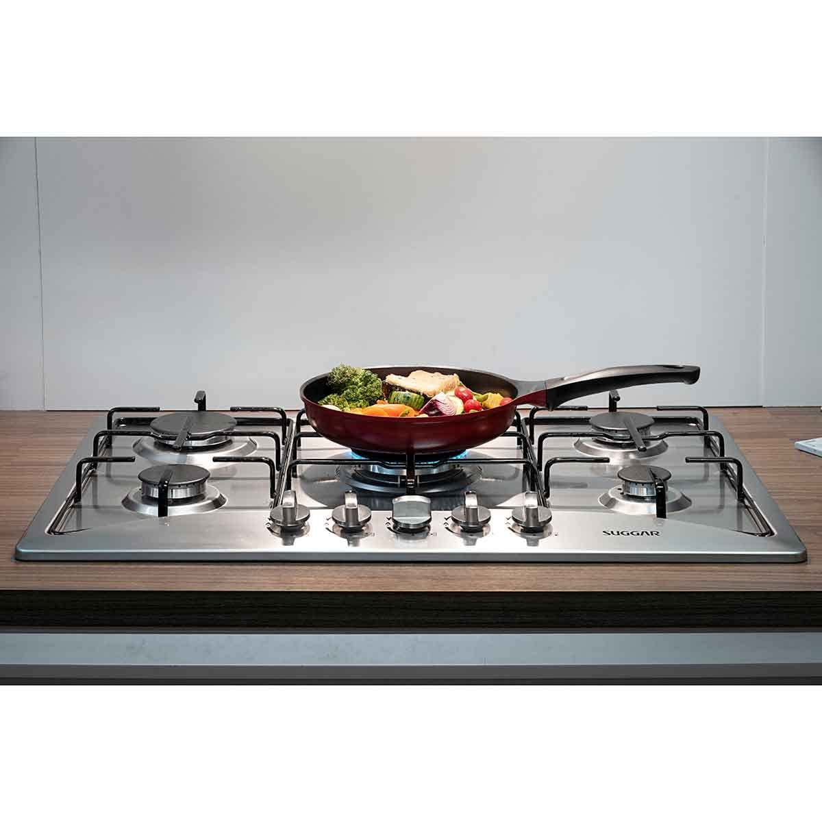 Cooktop 5 bocas Inox com Qualidade e Maestria