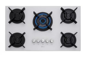 Cooktop Branco 5 Bocas TC INFINITY Gás Bivolt Fischer (2)