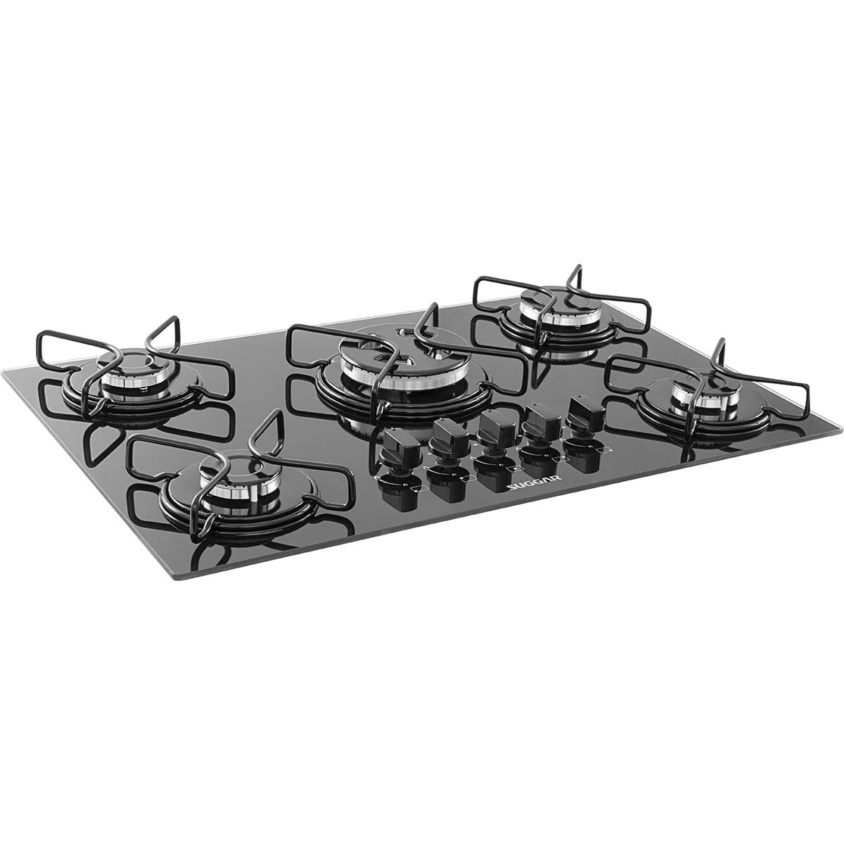 Cooktop Triplachama 5 Bocas Suggar FG5305ABR (Branco, Preto ou