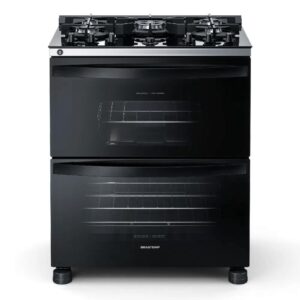 Fogão Brastemp 5 bocas Preto com Duplo Forno mesa de vidro e turbo chama BFD5VCE (8)
