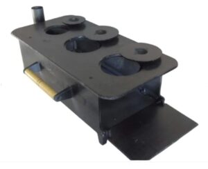 Fogão a Lenha Portátil 03 bocas Fundido (2)