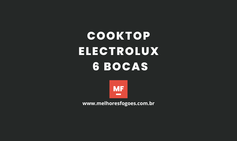 Cooktop Electrolux 6 bocas