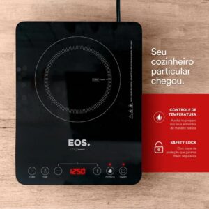Cooktop por Indução ECI01PP EOS 110V ou 220V 3