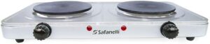 Fogão Elétrico Portátil Inox Safanelli 2 Placas 2