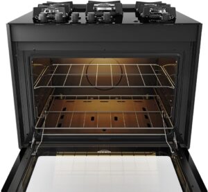 Fogão de Embutir 5 Bocas Preto com Mesa de Vidro Dako Supreme Bivolt4