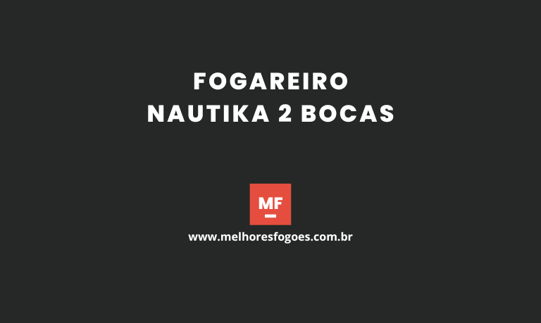 Fogareiro Nautika 2 bocas