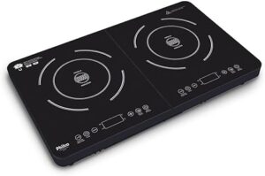 Cooktop Indução Philco PCT20P portátil 2 bocas 8 Potencias