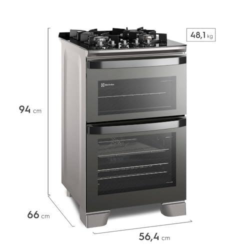 Fogão 4 Bocas Electrolux Com Função Airfryer FE4AD 2
