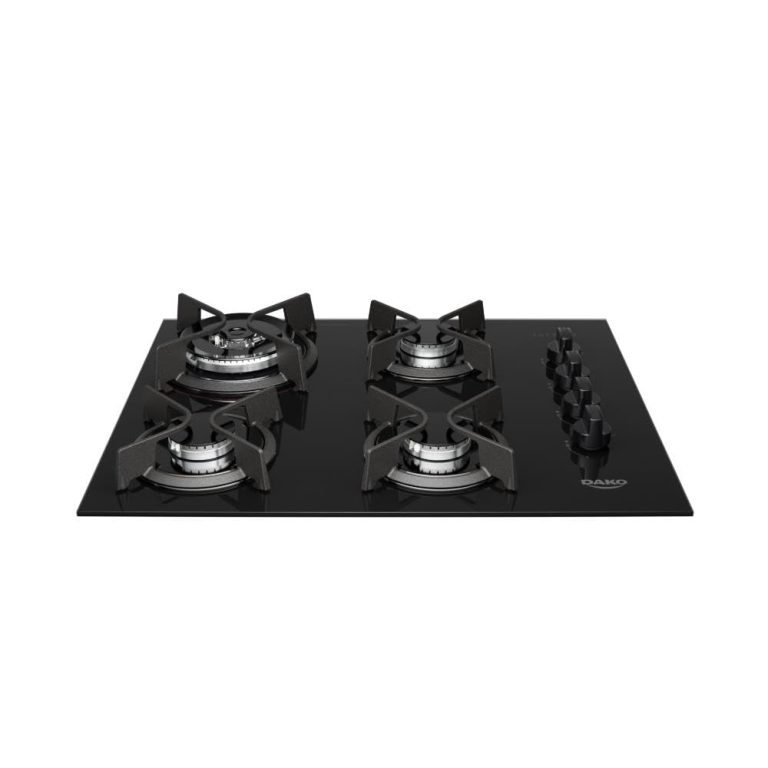 Cooktop 4 Bocas a Gás Dako Supreme Tripla Chama Preto Bivolt tem aqui