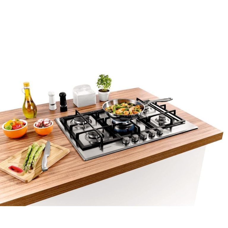 Cooktop 5 Bocas BDK75D Brastemp Gourmand Inox 220v tem aqui