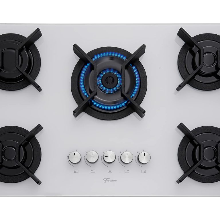 Cooktop Branco 5 Bocas TC INFINITY Gás Bivolt Fischer tem aqui