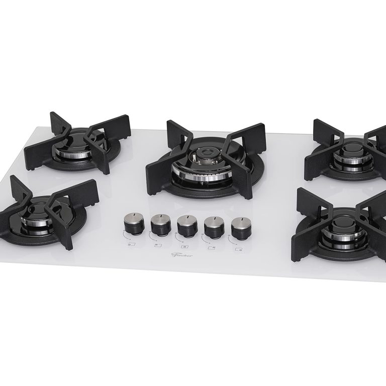 Cooktop Branco 5 Bocas TC INFINITY Gás Bivolt Fischer tem aqui